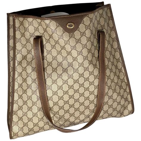 gucci tasche shopper|gucci canvas large tote.